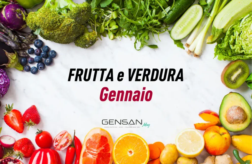 frutta e verdura di gennaio